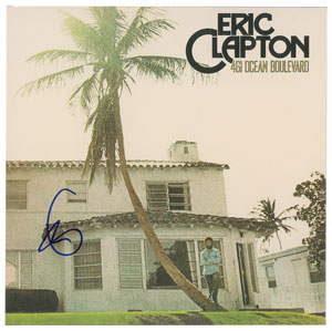 Lot #6222 Eric Clapton Signed Album