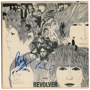 Lot #6150  Beatles: McCartney and Starr Signed Album - Image 1