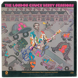 Lot #6409 Chuck Berry Signed Album - Image 1