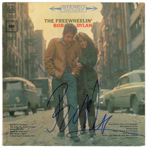 Lot #6168 Bob Dylan Signed Album