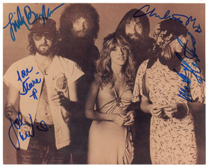 Lot #6247  Fleetwood Mac Signed Photograph