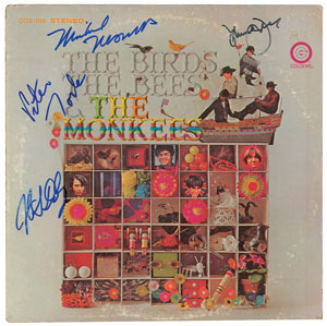 Lot #6181 The Monkees Signed Album