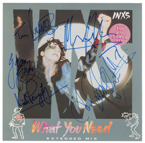 Lot #6340  INXS Signed Album - Image 1