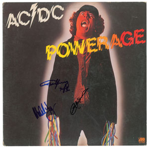 Lot #6200  AC/DC Signed Album - Image 1