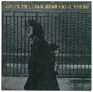 Lot #6315 Neil Young Signed Album
