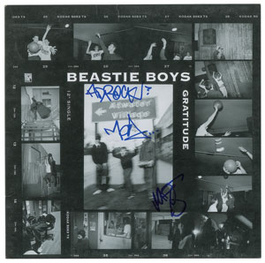 Lot #6372  Beastie Boys Signed Album