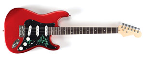 Lot #6043  AC/DC Signed Guitar