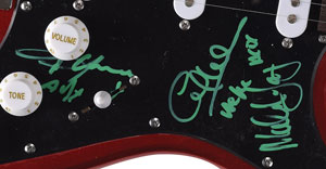 Lot #6043  AC/DC Signed Guitar - Image 2