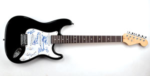 Lot #6048  Alice Cooper Signed Guitar
