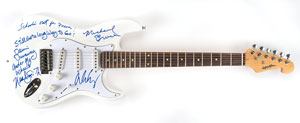 Lot #6047  Alice Cooper Signed Guitar