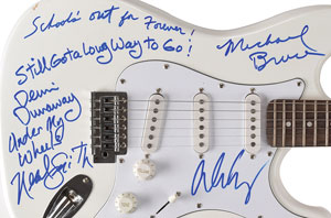Lot #6047  Alice Cooper Signed Guitar - Image 2