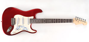Lot #6065 The Cure: Robert Smith Signed Guitar - Image 1