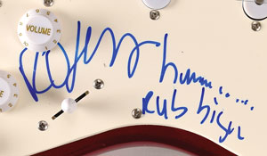 Lot #6065 The Cure: Robert Smith Signed Guitar - Image 2