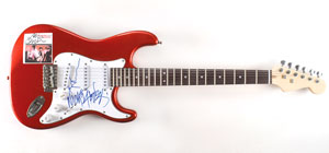 Lot #6072  Duran Duran Signed Guitar - Image 1