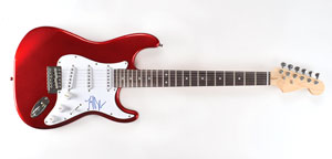 Lot #6078  Fleetwood Mac: Lindsey Buckingham Signed Guitar - Image 1