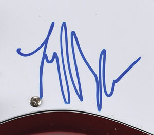 Lot #6078  Fleetwood Mac: Lindsey Buckingham Signed Guitar - Image 2