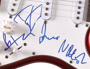 Lot #6079  Foo Fighters Signed Guitar - Image 2