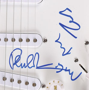 Lot #6082  Genesis Signed Guitar - Image 2