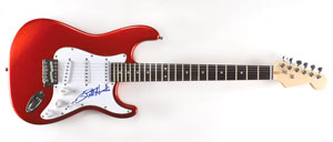 Lot #6084  Grateful Dead: Robert Hunter Signed Guitar - Image 1
