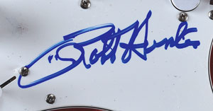 Lot #6084  Grateful Dead: Robert Hunter Signed Guitar - Image 2