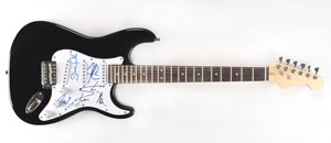 Lot #6091  Journey Signed Guitar - Image 1