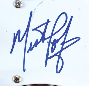 Lot #6103  Meat Loaf Signed Guitar - Image 2