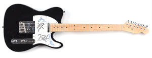 Lot #6105  Metallica Signed Guitar