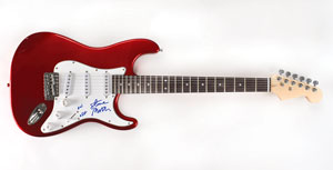 Lot #6106 Steve Miller Signed Guitar - Image 1