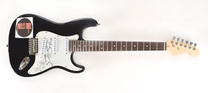 Lot #6108  Motley Crue: Nikki Sixx Signed Guitar - Image 1