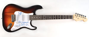 Lot #6111  Oasis Signed Guitar