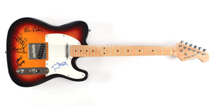 Lot #6114 Tom Petty and the Heartbreakers Signed Guitar - Image 1