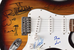 Lot #6125 The Sex Pistols Signed Guitar - Image 2