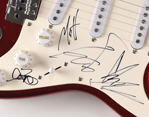 Lot #6130  Soundgarden Signed Guitar - Image 2