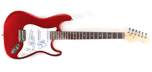 Lot #6131 Stephen Stills and Graham Nash Signed Guitar - Image 1
