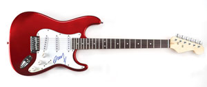 Lot #6142 Neil Young Signed Guitar - Image 1