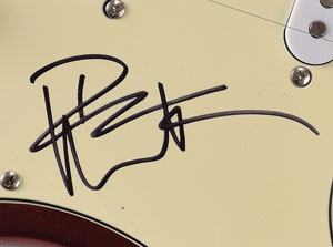 Lot #6102 Dave Matthews Signed Guitar - Image 2