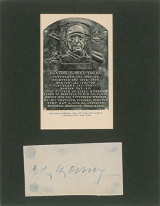 Lot #941 Cy Young