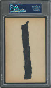 Lot #8397 Sam Rice 1921 Signed Exhibit Card - PSA/DNA - Image 2
