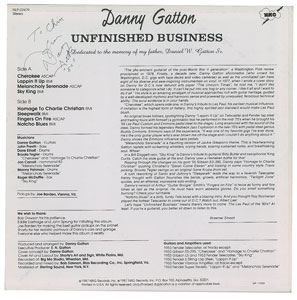 Lot #600 Danny Gatton - Image 1