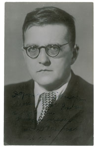 Lot #541 Dimitri Shostakovich