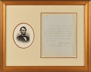 Lot #11 Abraham Lincoln - Image 1