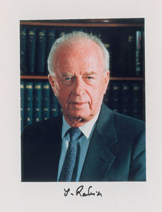 Lot #174 Yitzhak Rabin