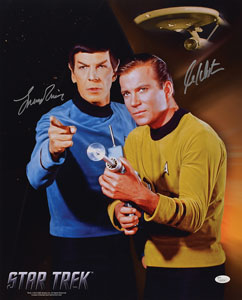 Lot #904  Star Trek: Shatner and Nimoy - Image 1