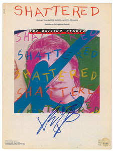 Lot #791  Rolling Stones: Keith Richards