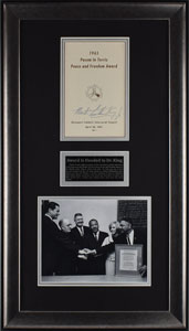 Lot #94 Martin Luther King, Jr