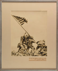 Lot #200  Iwo Jima: Joe Rosenthal