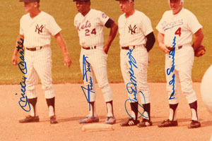 Lot #968  Mantle, Mays, DiMaggio, and Snider - Image 2