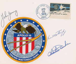 Lot #368  Apollo 16 - Image 1