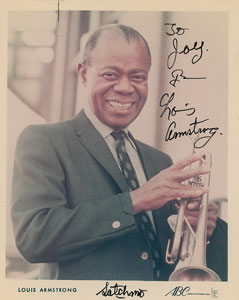 Lot #592 Louis Armstrong