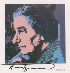 Lot #450 Andy Warhol - Image 1